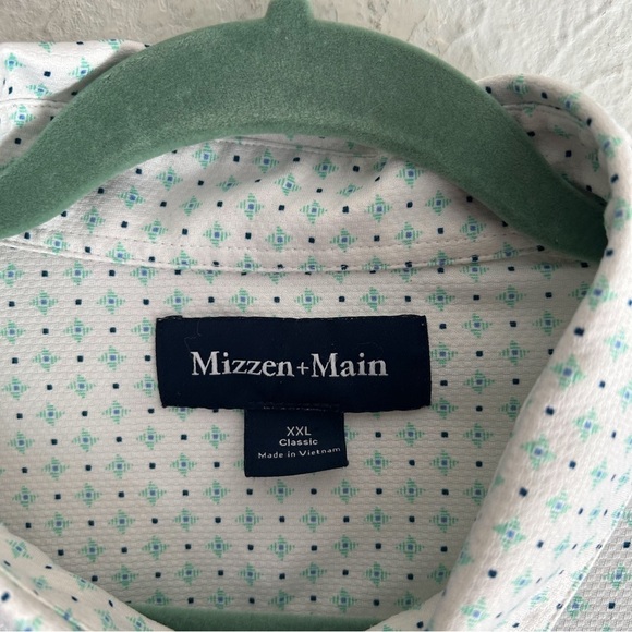 Mizzen+Main Halyard Short Sleeve Button-Down Shirt XXL The CJ Cup Byron Nelson - Picture 4 of 7